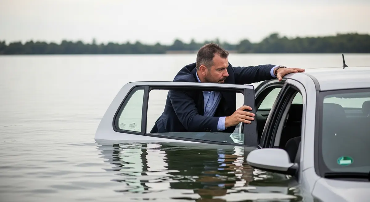 Kako se izvući iz tonućeg automobila | auto u vodi | spašavanje iz potonulog auta